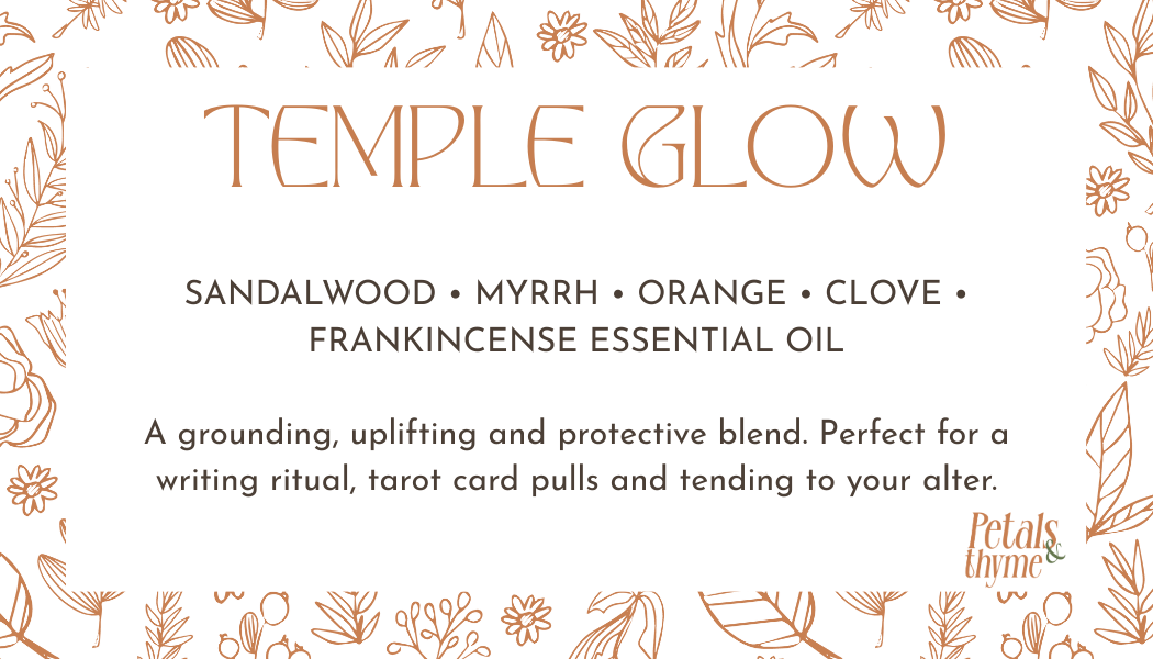 Temple Glow Incense Cones
